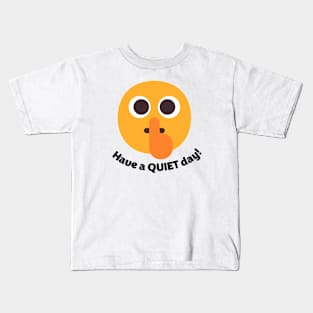 Librarian Have a Quiet Day Kids T-Shirt